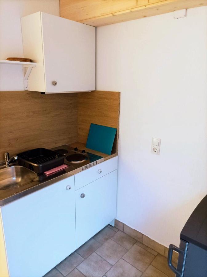 Kleine Ferienwohnung Mit Terrasse Am Waldrand 舍瑙 外观 照片